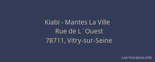 Kiabi - Mantes La Ville