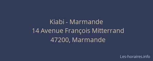 Kiabi - Marmande