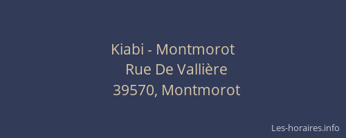 Kiabi - Montmorot