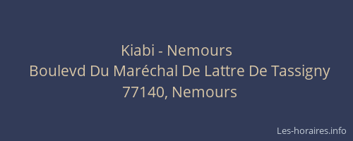 Kiabi - Nemours
