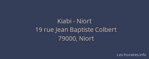 Kiabi - Niort