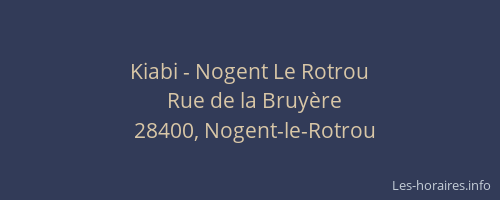 Kiabi - Nogent Le Rotrou