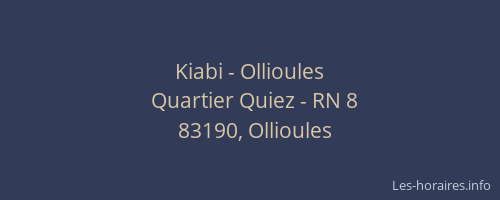Kiabi - Ollioules