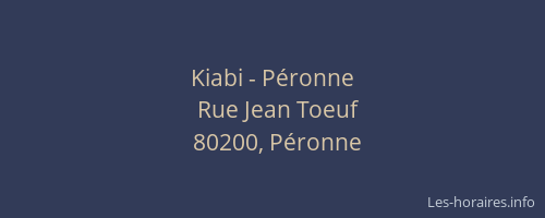 Kiabi - Péronne