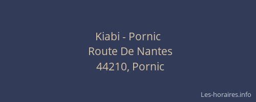 Kiabi - Pornic