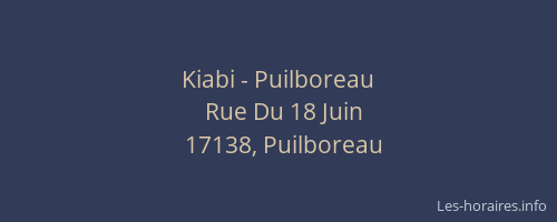 Kiabi - Puilboreau