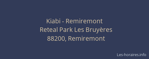 Kiabi - Remiremont