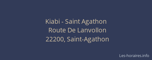 Kiabi - Saint Agathon