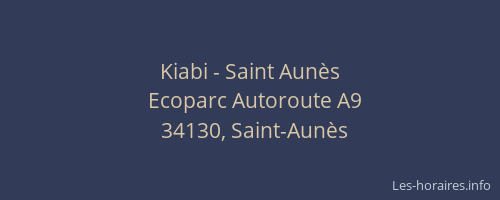 Kiabi - Saint Aunès