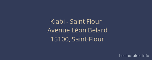 Kiabi - Saint Flour