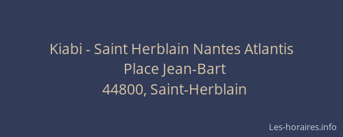 Kiabi - Saint Herblain Nantes Atlantis