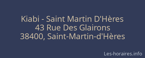 Kiabi - Saint Martin D'Hères