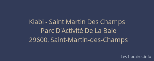 Kiabi - Saint Martin Des Champs