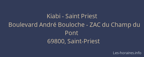 Kiabi - Saint Priest