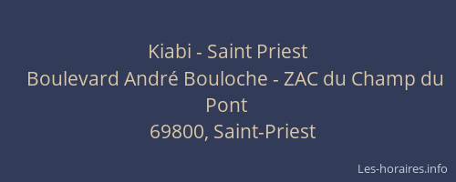 Kiabi - Saint Priest