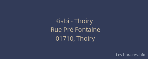 Kiabi - Thoiry