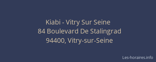 Kiabi - Vitry Sur Seine