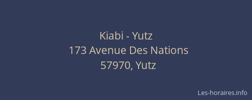 Kiabi - Yutz