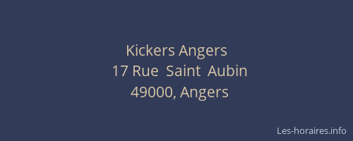 Kickers Angers
