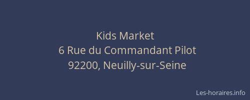 Kids Market