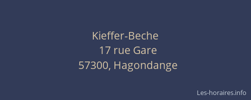 Kieffer-Beche