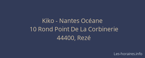 Kiko - Nantes Océane