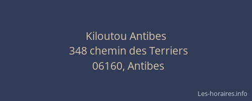 Kiloutou Antibes