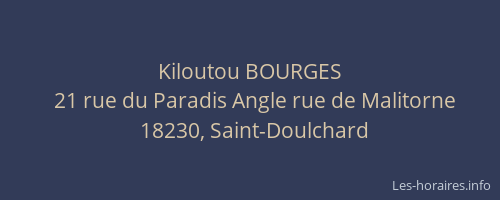 Kiloutou BOURGES
