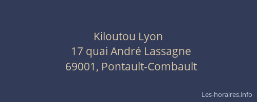 Kiloutou Lyon