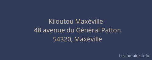 Kiloutou Maxéville