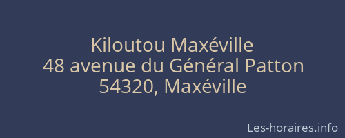 Kiloutou Maxéville
