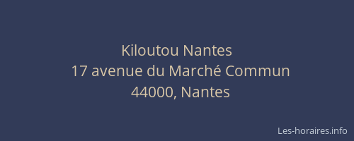 Kiloutou Nantes