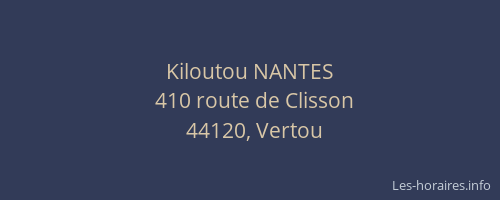 Kiloutou NANTES