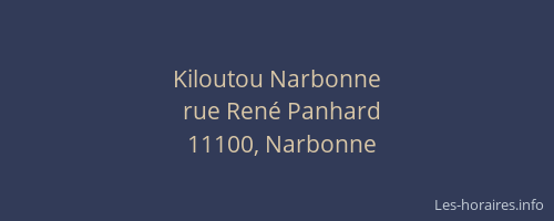Kiloutou Narbonne