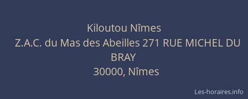 Kiloutou Nîmes