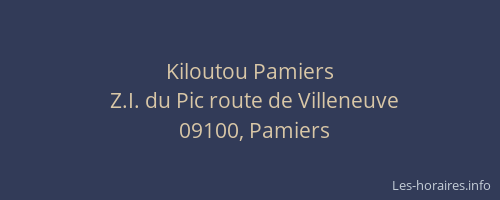 Kiloutou Pamiers