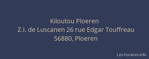 Kiloutou Ploeren