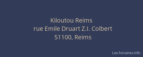 Kiloutou Reims