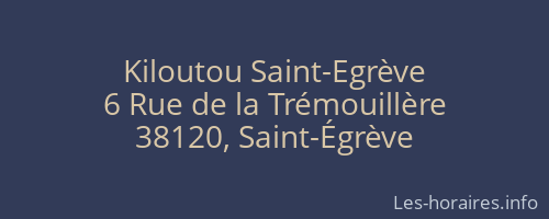 Kiloutou Saint-Egrève