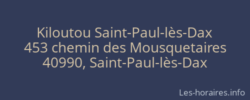 Kiloutou Saint-Paul-lès-Dax