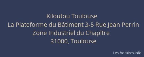 Kiloutou Toulouse