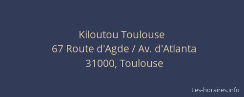 Kiloutou Toulouse