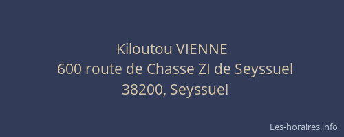 Kiloutou VIENNE