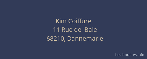 Kim Coiffure