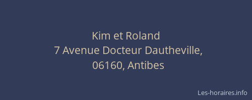 Kim et Roland