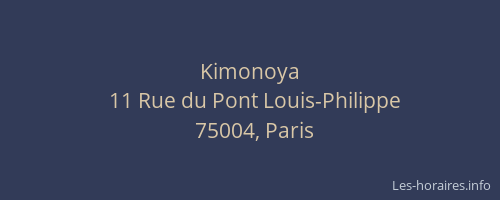 Kimonoya