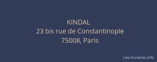 KINDAL