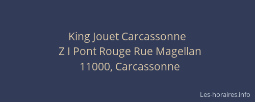 King Jouet Carcassonne