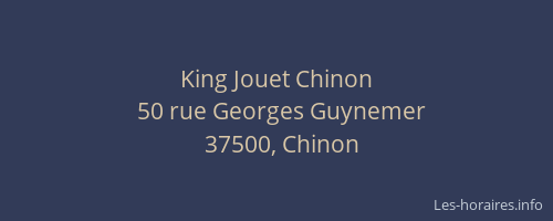 King Jouet Chinon