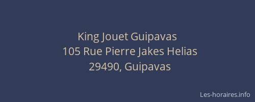 King Jouet Guipavas